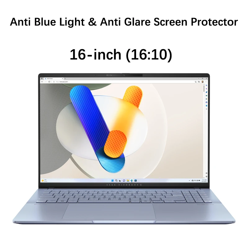 2X Proteggi Schermo Anti Luce Blu E Antiriflesso Per Asus Vivobook S 16 Oled S56066 S5606Ma M5606 M5606Ua Laptop 16 "16:10