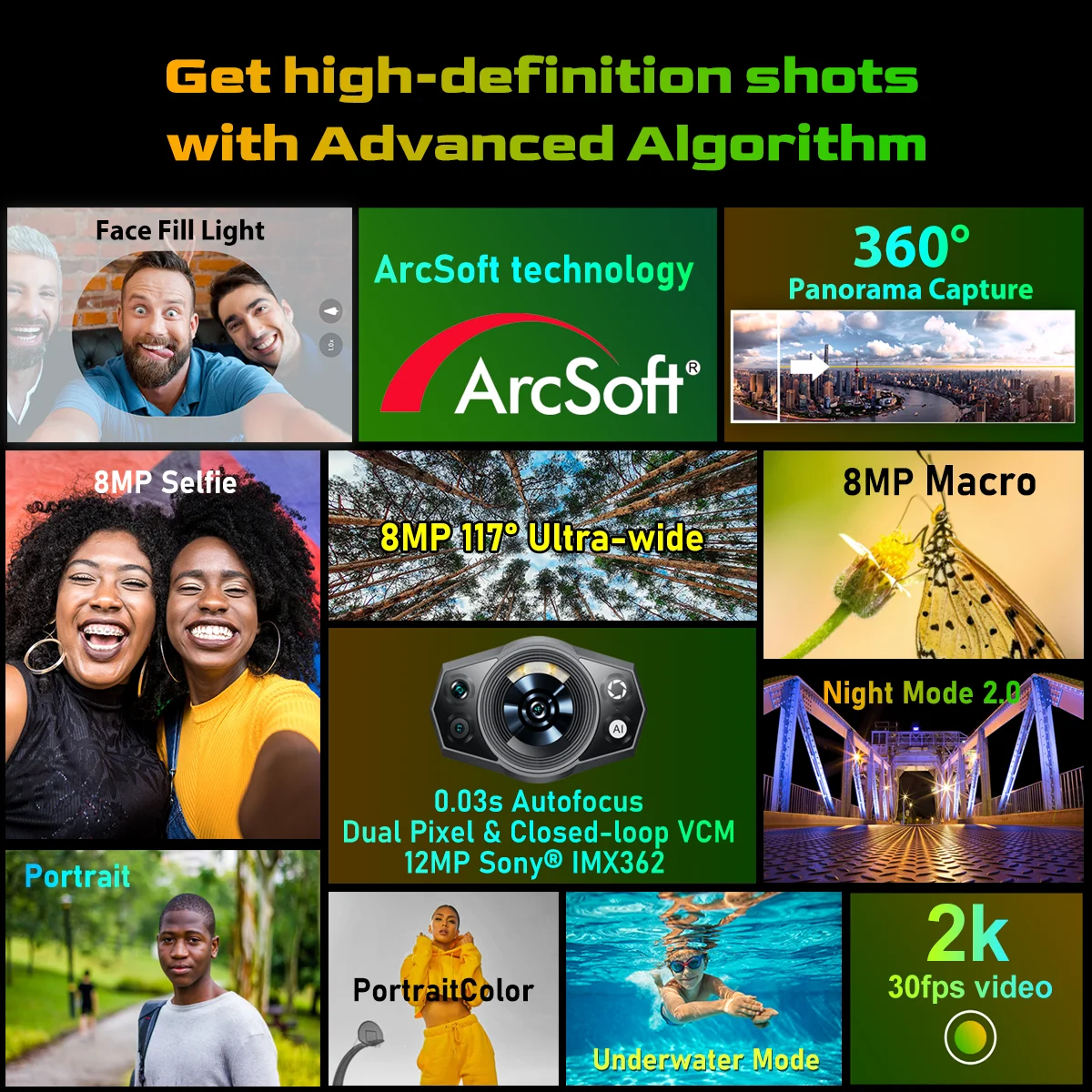 Рисунок 4 - Blackview Oscal S80 водонепроницаемый прочный станок