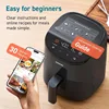 Air Fryer 2.1QT, Small 4-in-1 Air Fryer, 97% Oil Saving, 30 In-App Recipes, Home Air Fryer Oven 4