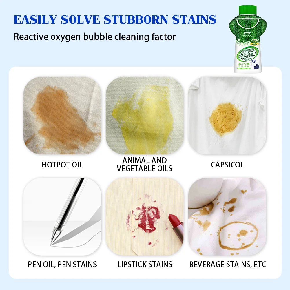 Active Wear Laundry Detergents Powder Powerful Stubborn Stains Cleaner For Dorm