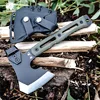 HX OUTDOORS Mercenarys Full Tang Camping Survival Touris Axe Hatchet Tactical Multifunctional Hunting Tools Tomahawk Hammer axes 2