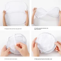 Folding Laundry Basket Organizer for Dirty Clothes Bathroom Clothes Mesh Storage Bag Household Wall Hanging Basket Frame Bucket 4