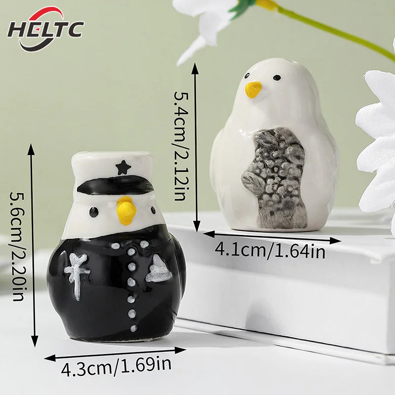 Seasoning Jar Salt Shaker Spices Bottle Salt Pepper Shakers 2Pcs Ceramic Penguin Salt And Pepper Shaker Cartoon Spice Container Wedding Party Favor Tabletop Animal Decoration Spice Jar 2655322 2Pcs Ceramic Penguin Salt And Pepper Shaker Cartoon Spice Container Wedding Party Favor Tabletop Animal Decoration Spice Jar