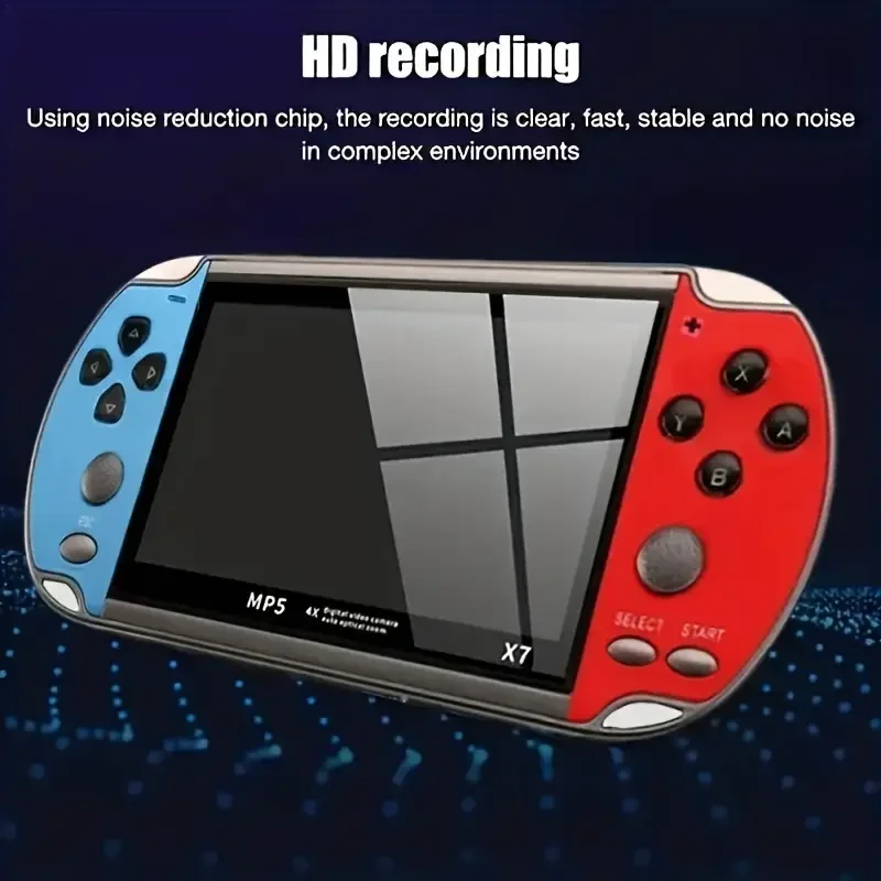 HD  ũ Ŭ  Ʈ ܼ  7000 +  ̴ ڵ MP5   ÷̾, X7, 4.3 ġ