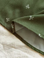 Robe d'automne pour filles de 4 à 7 ans, tenue de princesse de Style coréen, col de poupée imprimé, à la mode, décontractée, nouvelle collection 2025 6