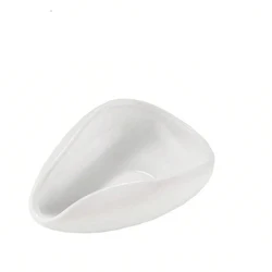 Leeseph Pure White Ceramic Dosing Cup, Elegant Tea & Coffee Beans Vessel, Perfect Gift (White)