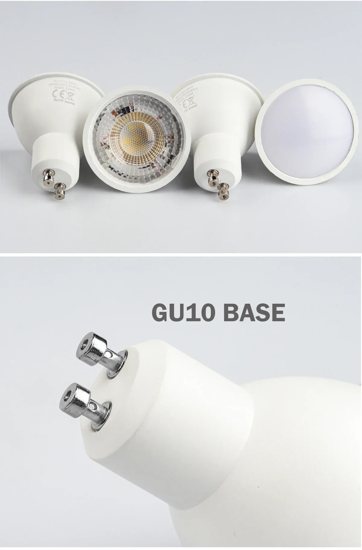 10pcs LED Spotlight GU10 Bulb 5W 6W 7W 8W 9W GU10 AC 220V S48283e54688c4551974bbd1d5d5f6c289