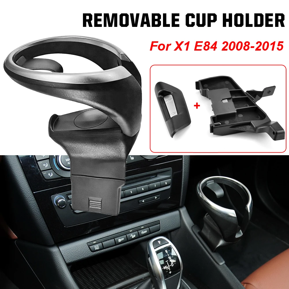 Car Front Cup Drink Holder Back Seat Cup Holder For BMW X1 E84 2008