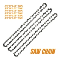 Semi Chisel Chain for Chainsaw 3/8" Little Pitch 1.3mm Gauge 50 52 55 56 57 59 Drive Link Is Available 1