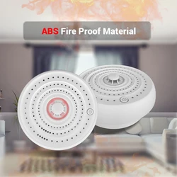 Advanced Wireless Fireproof Heat Detector with 85dB Alert and 10 - Year Battery Life (Temperature Sensor)