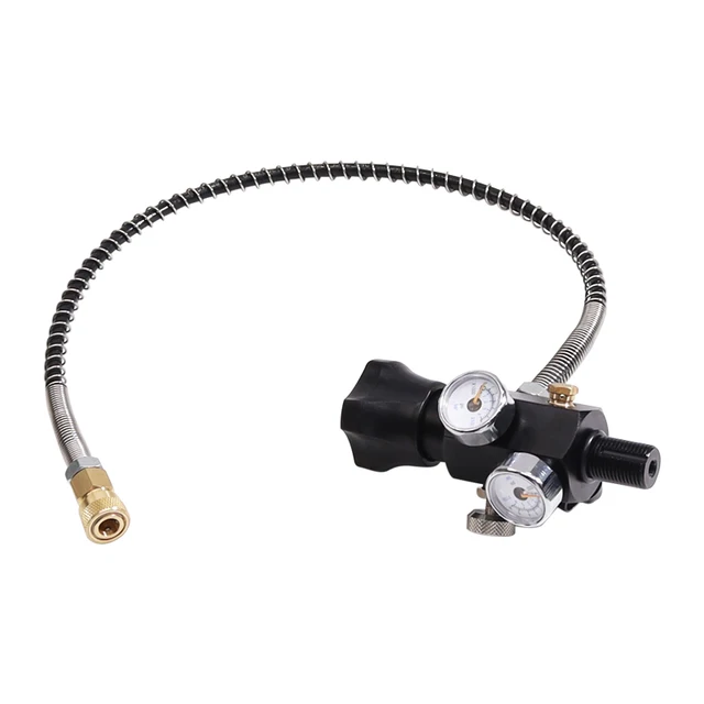Flexible Station Gonflage HPA Paintball PCP – 78cm 300bar/4500psi – Neuf