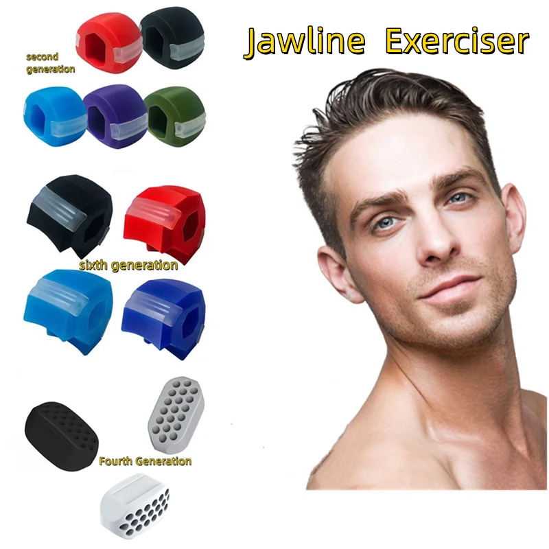 Fitness Face Jaw Exerciser Rassodamento Contorno Facciale Doppio Mento Riduttore Eliminatore Jawline Trainer Palla Per Esercizi Facciali