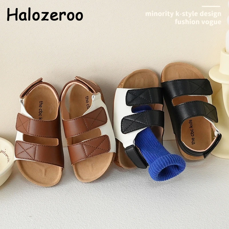 

Kids Beach Sandals Baby Girls Brand Pu Leather Shoes Children Sport Sandals Boys Fashion Sandalias Toddler Shoes For Summer New