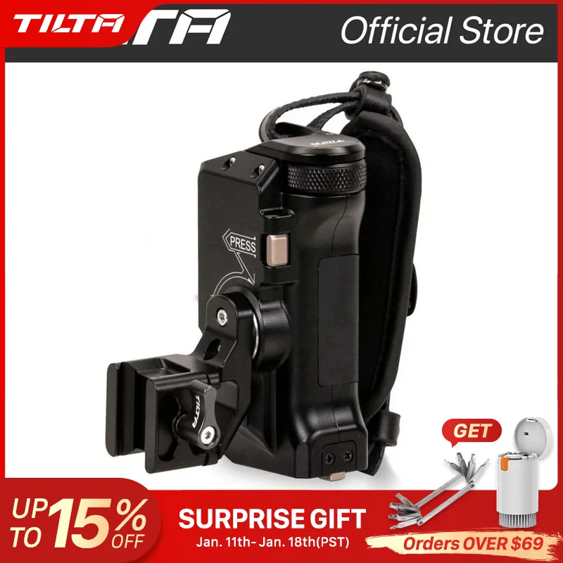 TILTA TA-LFH Advanced Left Side Focus Handle for Tiltaing Camera