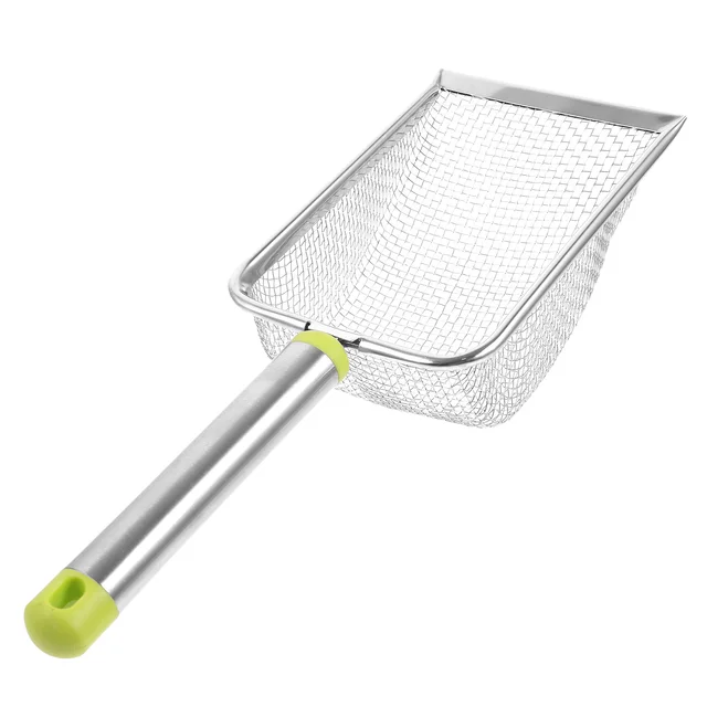 Stainless Steel Cat Litter Scoop Sand Shovel Mesh Pooper Scooper Cat Litter Scoop Non Stick Lightweight Easy Clean Stainless Steel Cat Litter Scoop Sand Shovel Mesh Pooper Scooper Cat Litter Scoop Non Stick Lightweight Easy Clean