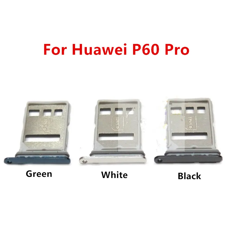 

P60Pro слот для SIM-карты для Huawei P60 Pro карманные адаптеры для карт держатель гнезда лоток чип выдвижной сменный Корпус Запасные части