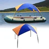 Boat Canopy Sun Shade Inflatable Canoe Ship Kayak Cover Sunscreen Oxford Cloth Sunshade Awning for Kayaking Surfing 5