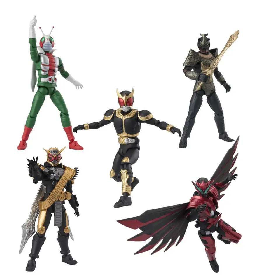 SHODO-X 6-9 Set: Zi-O/Gaim/Horobi/Zangetsu/Kuuga - AliExpress