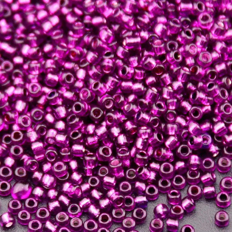 1,5mm 2mm 3mm 4mm Cezch Silber Linie Glas Perlen 15/0 12/0 8/0 6/0 Lose Seedbeads für hand Schmuck, Die DIY Charme Nähen – Detail 20