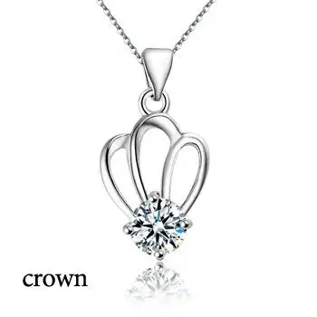 Crystal CZ Snake Pendant Necklace Temperament Silver Color Clavicle Chain Choker Necklaces For Women Wedding Jewelry 2