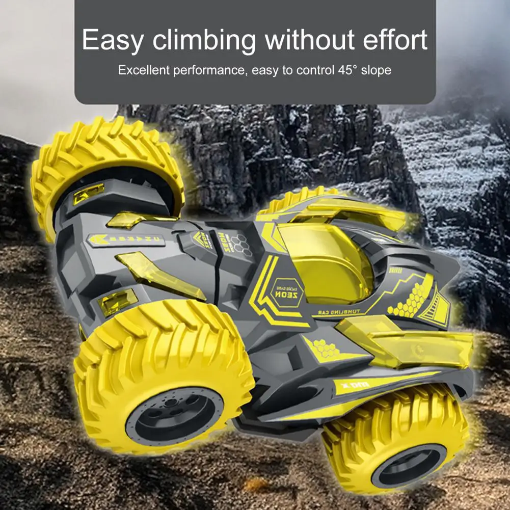 Twist Transformer Tumbling Double-Sided Car Four-Wheel Drive Inertia off-Road Vehicle Stunt Rotating Children's Toy |
