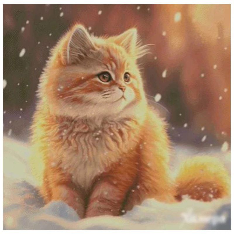 

8077 комплекты для вышивки крестиком Набор для вышивки крестиком своими руками Рождественская Вышивка Полный Комплект иглы для рукоделия искусство и ремесло