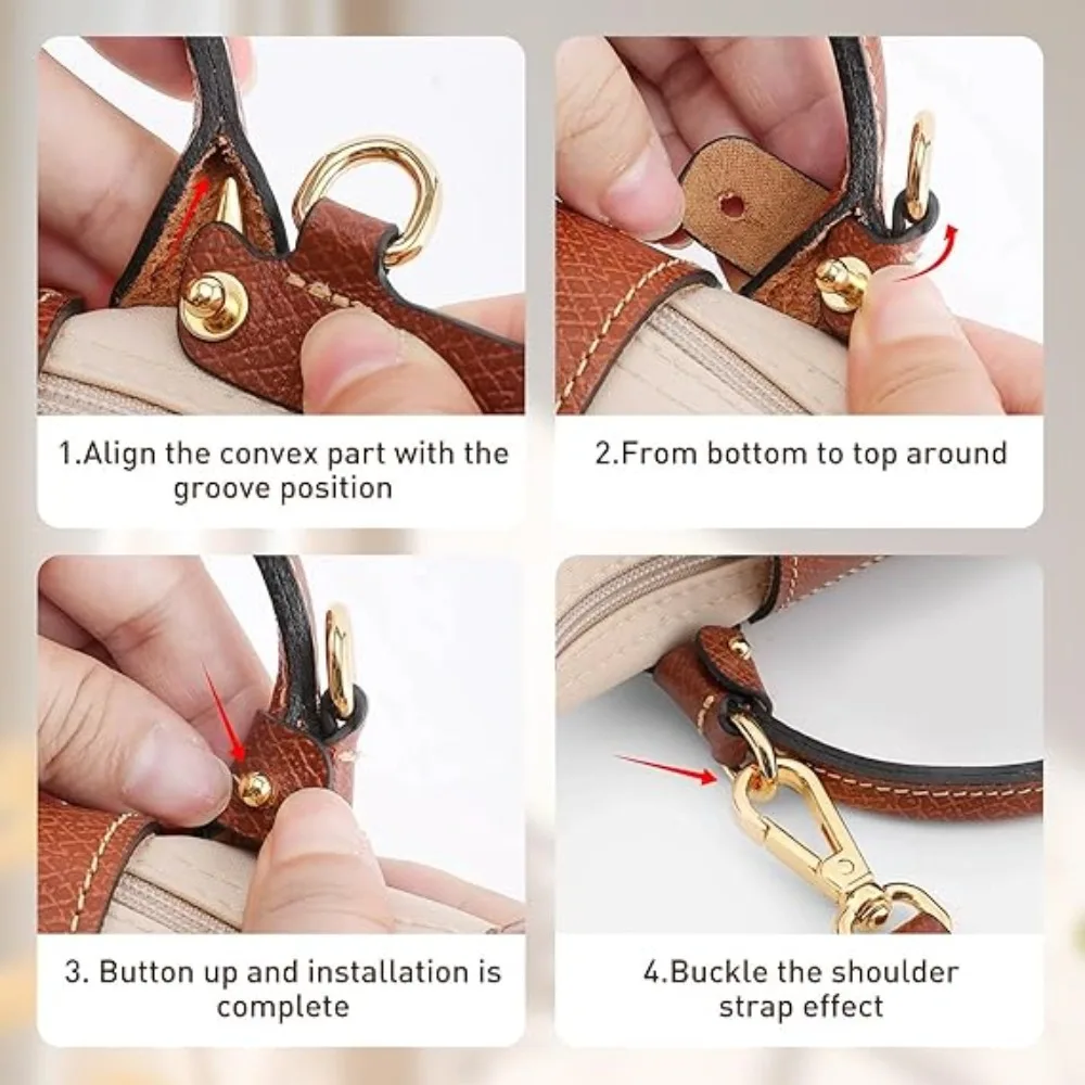 جديد قابل للتعديل حقيبة حزام ل Longchamp حقيبة الم...