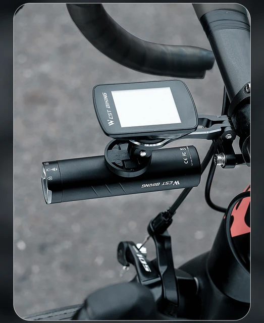 Supporto Per Computer Bici In Fibra Di Carbonio - Universale Per Garmin, Wahoo, Bryton E Luci - Foto 11