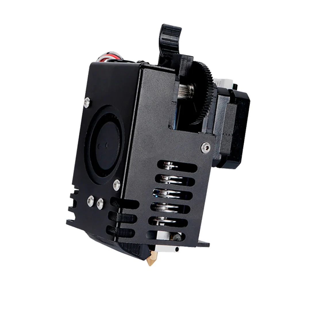 High Quality KP3S Same Type Extruder Print Head Heat Sink Heating Block Throat Fitting 3D Printer Parts 3d printer parts e3d aluminium heating block for v5 j head oxidation process v5 heat block mk7 mk8 extruder kossel and prusa i3