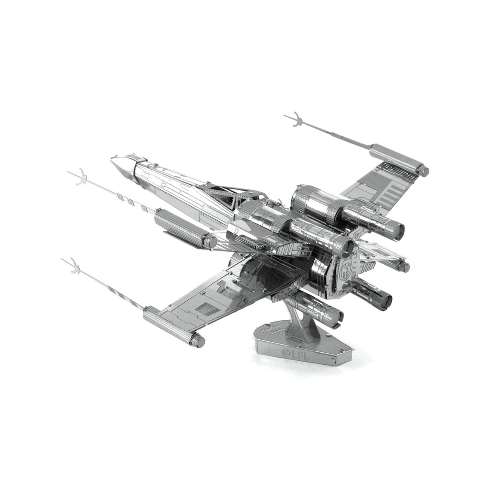 X-Wing 파이터 DIY 수제 3D 금속 퍼즐, 성인 디오라마 퍼즐 장난감