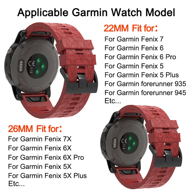 Bracelet Garmin Fenix 7x Sapphire Solar  Garmin Watch Strap 22mm Quick  Release - 26 - Aliexpress