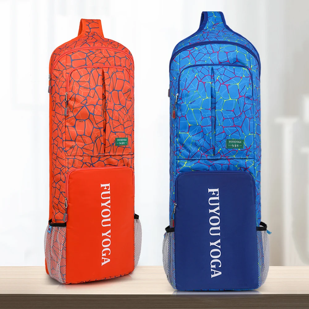 Yoga Pilates Cushion Bag Waterproof Yoga Mat Carry Tote Bag Large Capacity with Zipper Pocket/Mesh Pocket/Handle for Women Men 5