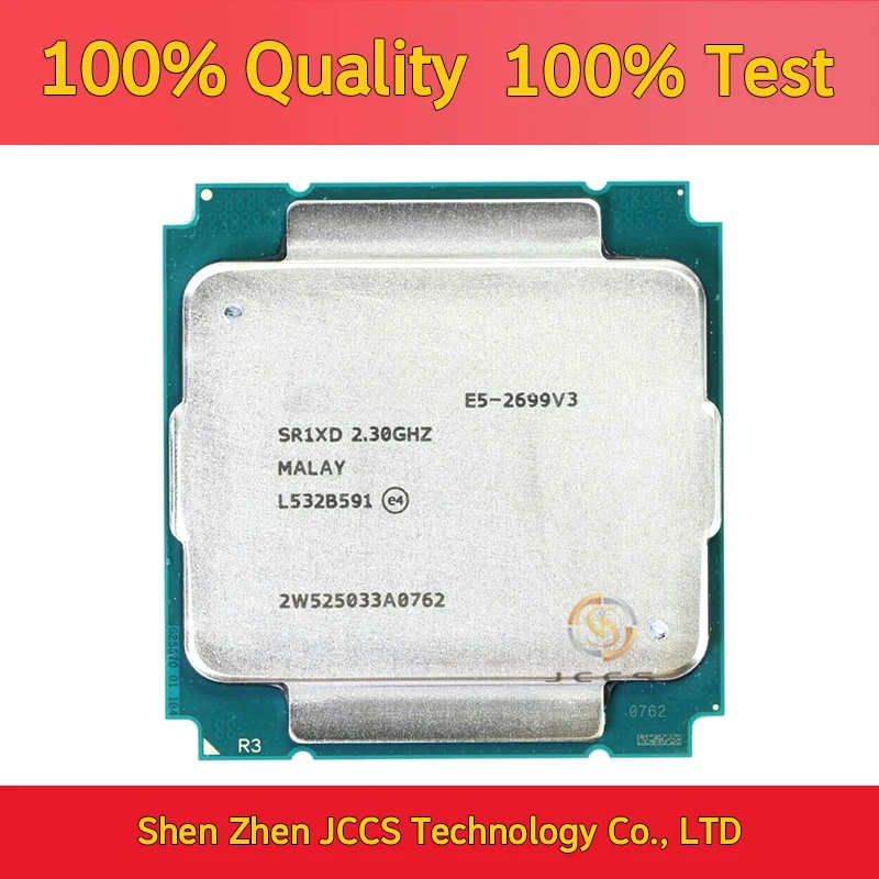 Used Xeon E5 2699 v3 E5 2699v3 E5 2699 v3 2.3 GHz 18 Core 36 Thread ...