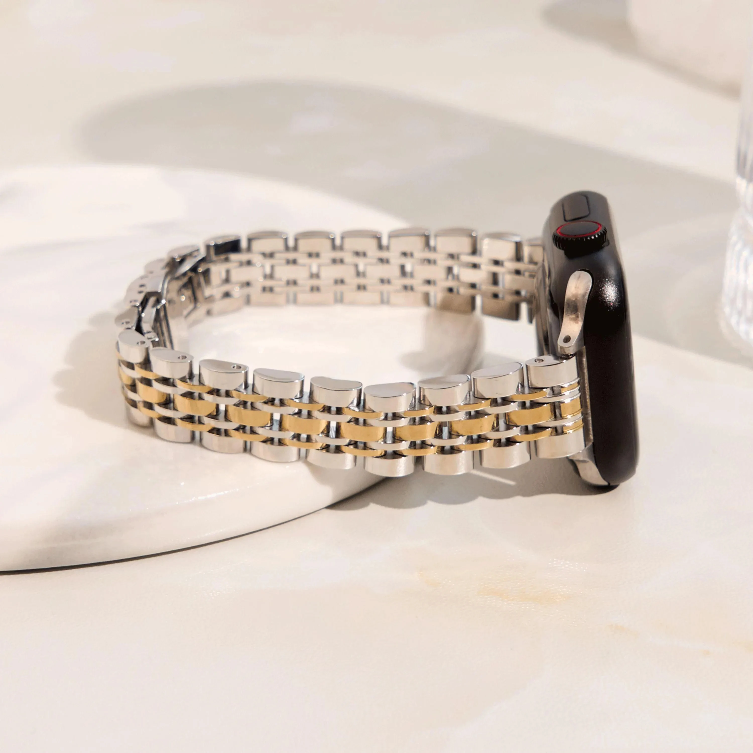 Elegant Stainless Steel Chain Strap