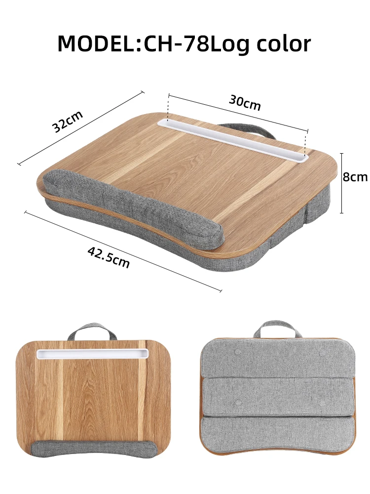 مكتب كمبيوتر محمول متعدد الوظائف، قابل للتعديل ارت...