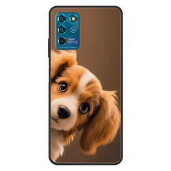 Silicone Back Cover Protective Phone Case for ZTE Blade V30 (X1CAVAHMSB01)