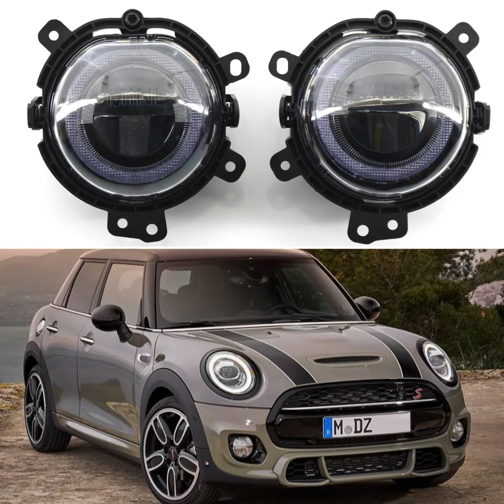 

For MINI Cooper F54 F55 F56 F57 White LED Fog Lamp Foglight Replacement Parts Left&Right Daytime Running Lights