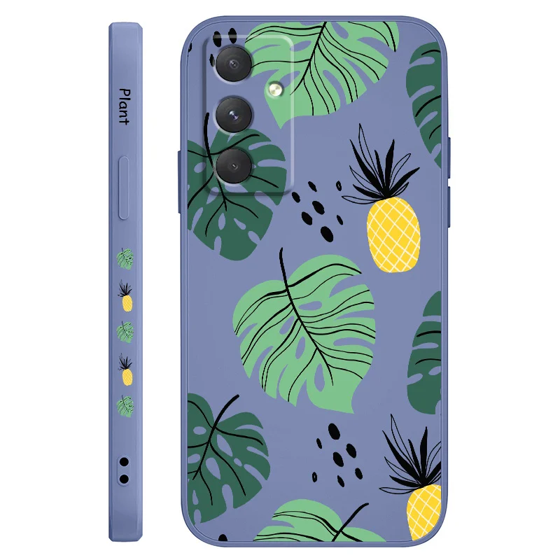 Tropical Pineapple Leaves Phone Case