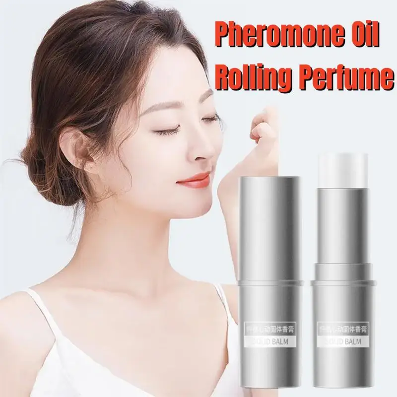 Silver Roller Ball Pheromone Oil Roll on Women Men Fragrances Oil Scented Water Ball Roll Perfumes with Steel Roller 7g pheromone essential oil