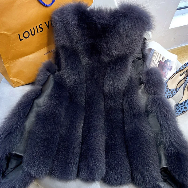 Artificial Fur Waistcoats Outerwear