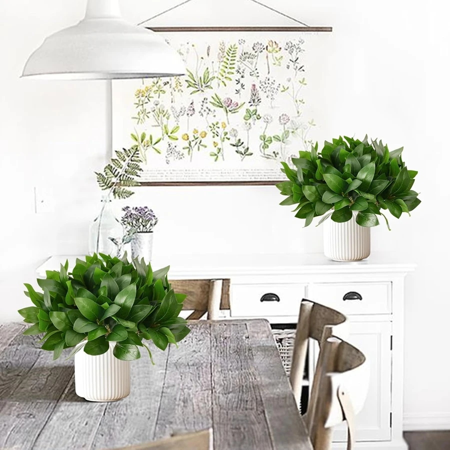 Künstliche Blumen Pflanzen Blatt Hochzeit Zuhause Zimmer Tisch Festival Dekorationen Brautstrauß Garten Hof Zubehör Kunst 
 Wand – Detail 5