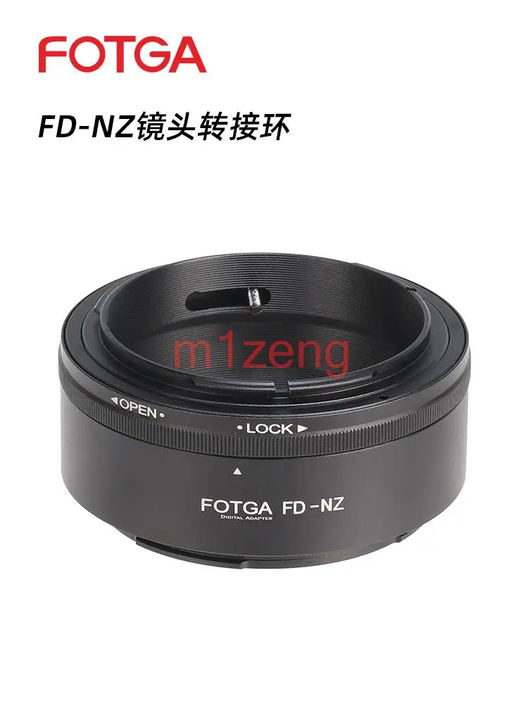 Anello Adattatore Fd-Nikon Z Per Obiettivo Canon Fd Fl Mount A Nikon Z Z5 Z6 Z7 Z8 Z9 Z30 Z50 Zfc Z6Ii Z7Ii Fotocamera Mirrorless