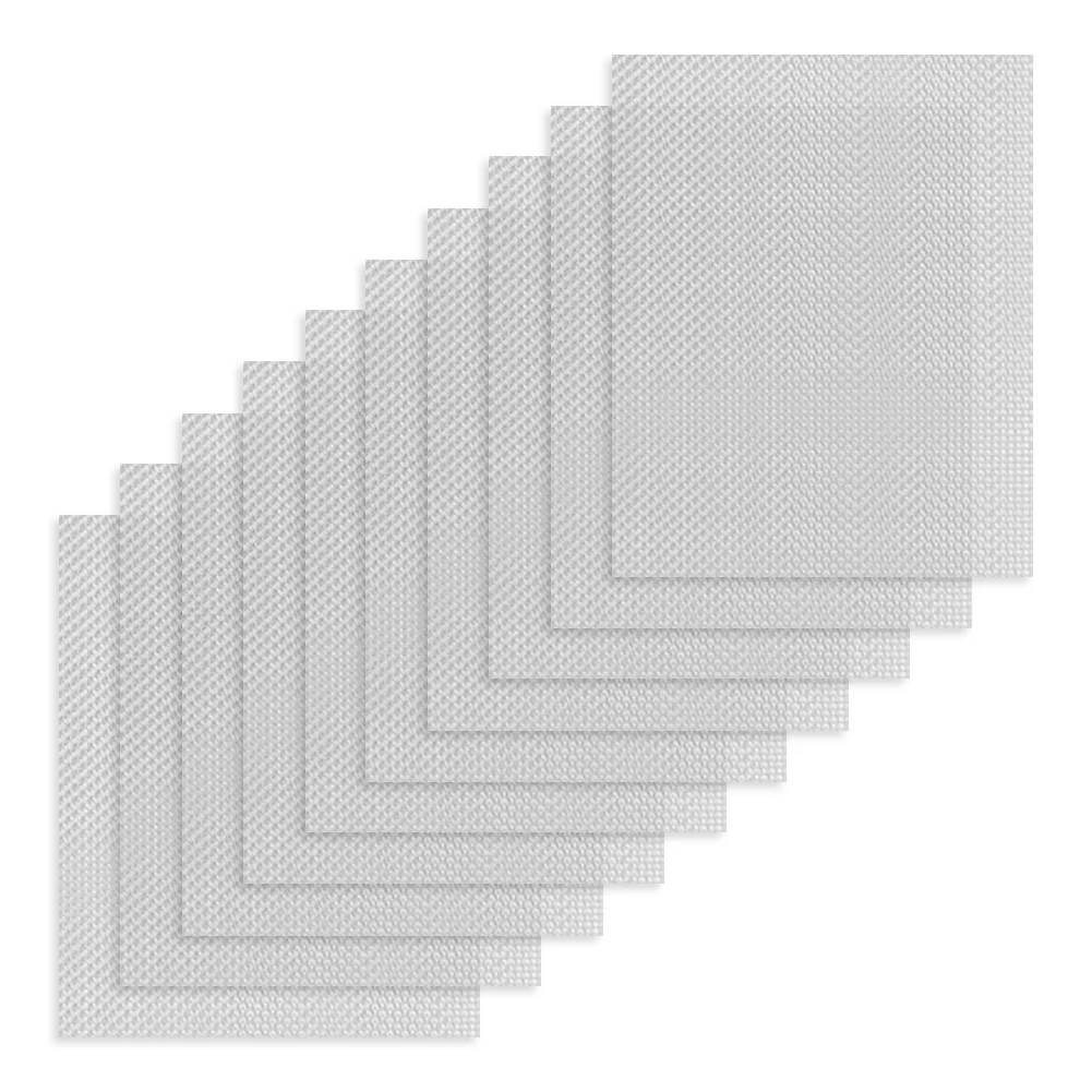 

10pcs 15x20cm Repair Net For Plastic Crack Repair Hole For Bumper Body Hood Vent Tungsten-wire Mesh 15x20 Cm