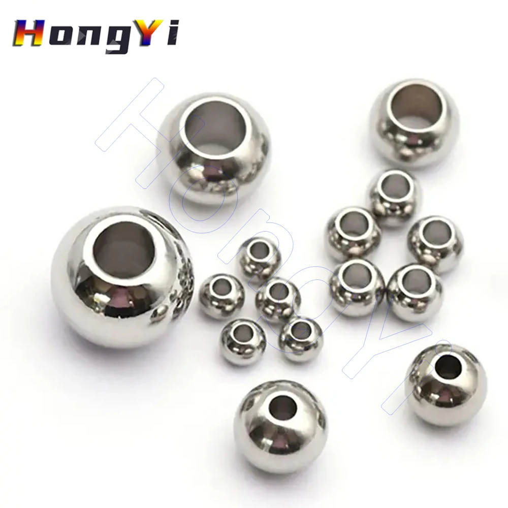 Sfere In Acciaio Inox Con Foro Passante - Diametro A Scelta Da 3 Mm A 60 Mm