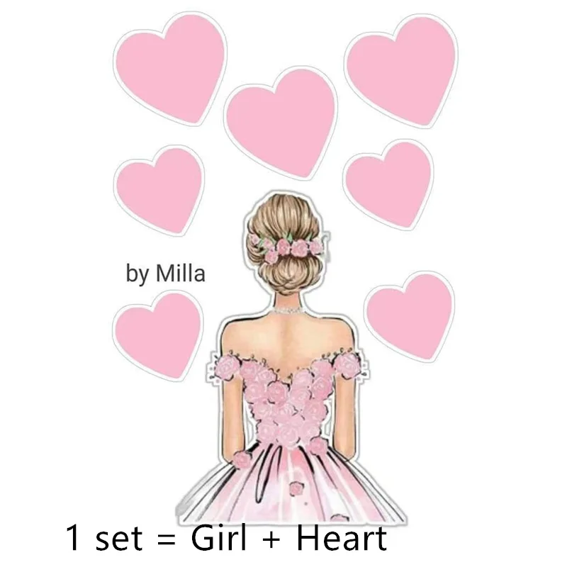 1 Set Mädchen Geburtstagstorten-Deko Schmetterling Pink DIY Hochzeit Party Tortendekoration Dessert-Verzierung Babyparty Geschenk – Detail 4