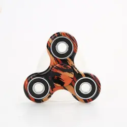 Vibrant Rainbow Anti-Anxiety Fidget Spinner Toy for Stress Relief and Focus (J)