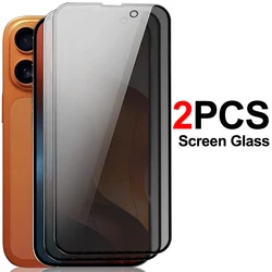 Anti - Spy Privacy Tempered Glass Screen Protector - Enhanced Protection Film - iPhone 17 Pro Max (2Pcs)