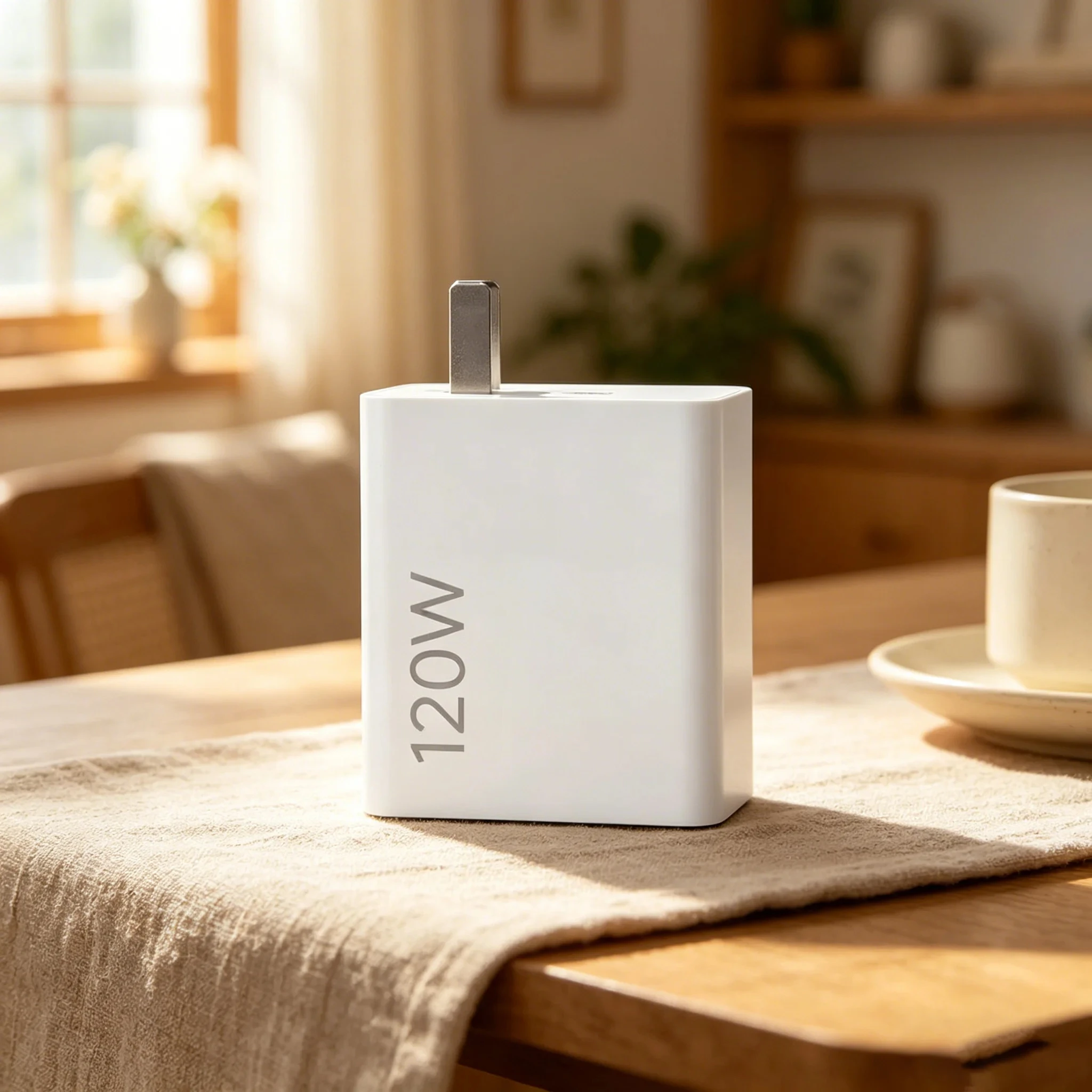 120W Fast Charging Power Adapter with 1M 6A Cable