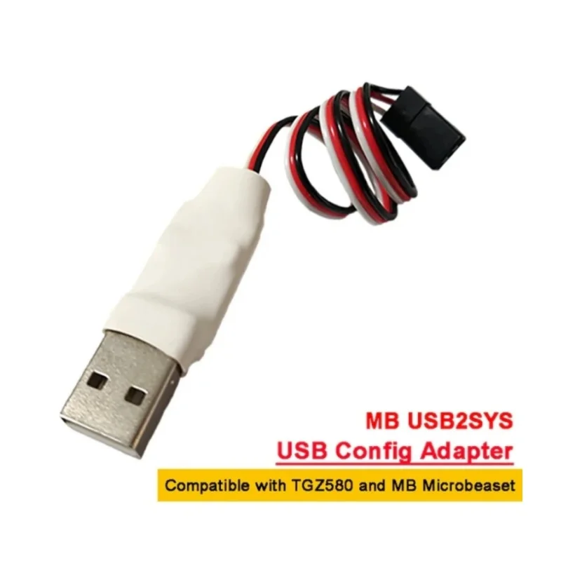 Gyroscope RC GZ580 V5 3 Axes Programmable pour Hélicoptère T-Rex 250-800