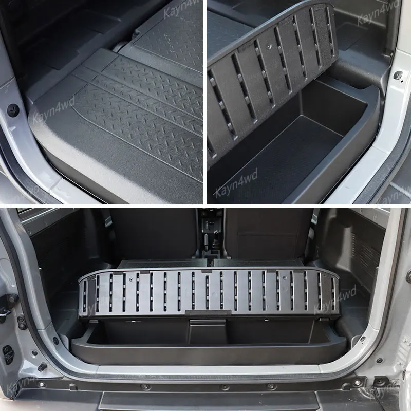 Car Trunk Organizer Off Road 4x4 Interior Accessories Rear Storage Box Trunk Toolbox for 3 Door + Suzuki Jimny JB64 JB74 Trunk Tool Storage Box